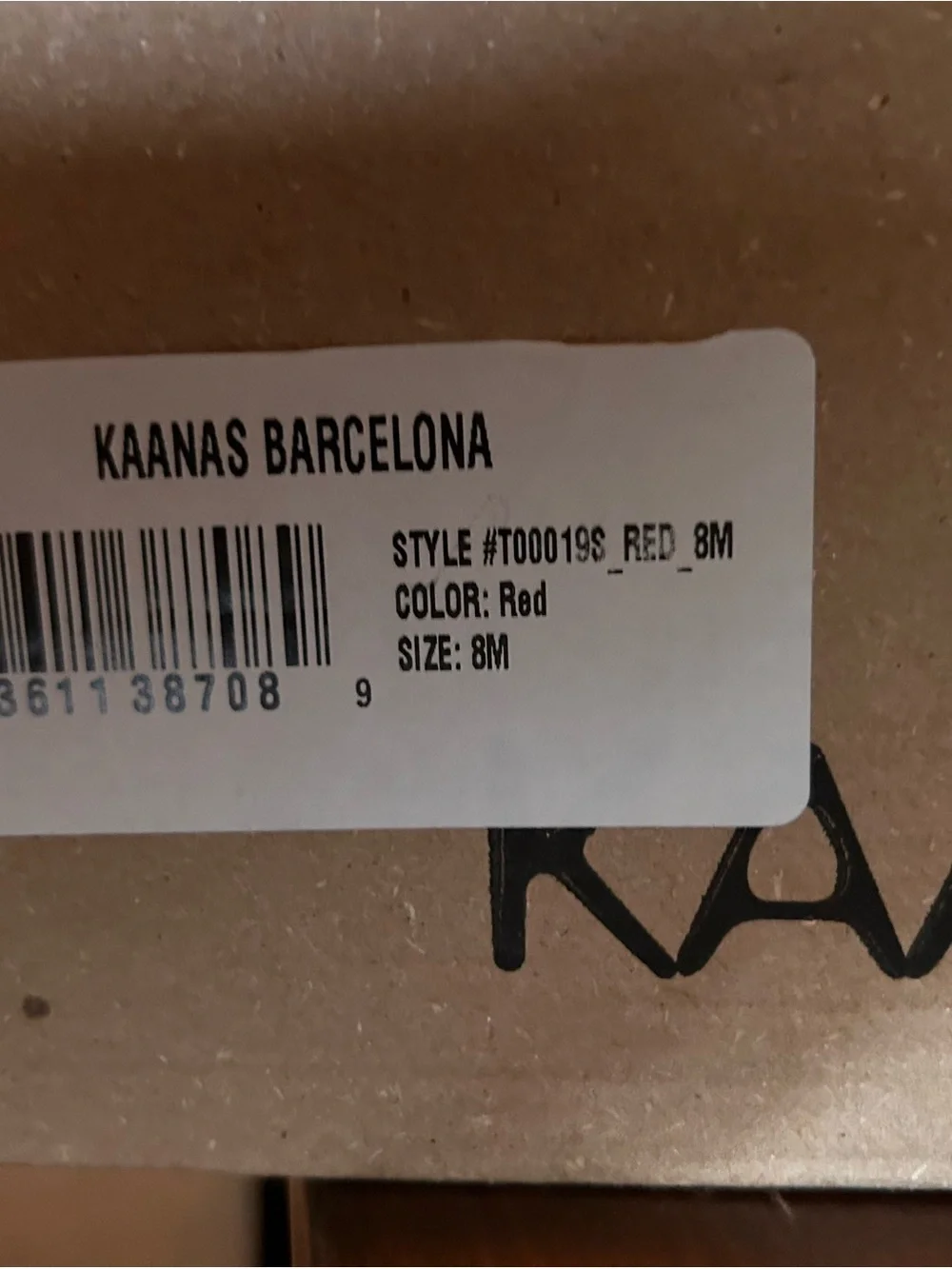 Kaanas White, Gray & Red Low-Top Athletic Sneakers